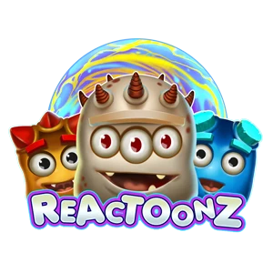 Reactoonz kasinopeli logo